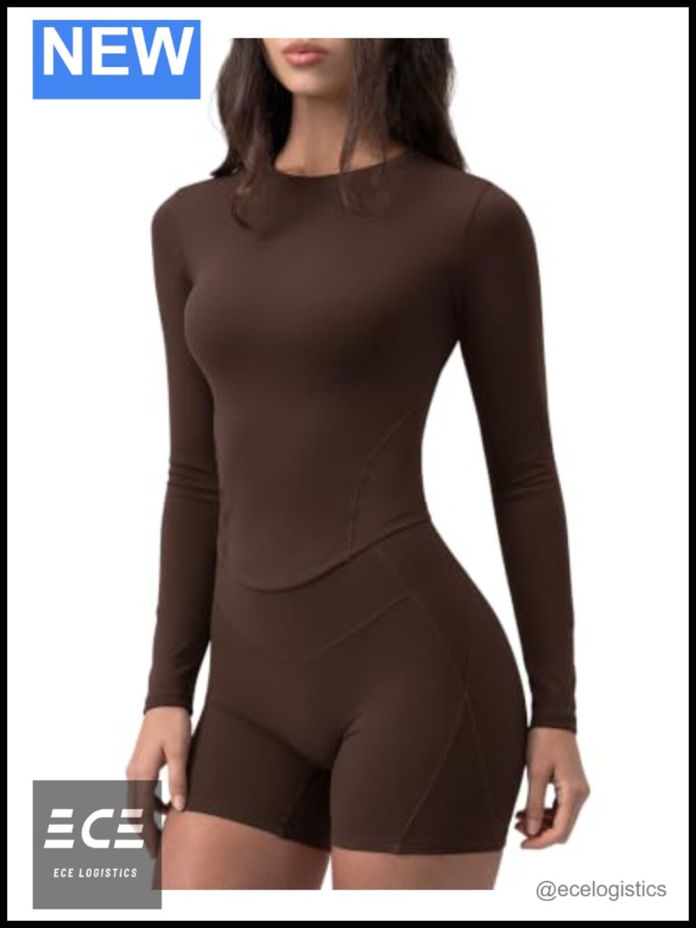 Women's Long Sleeve Workout Top Cropped Slim Fit Gym Yoga Shirt